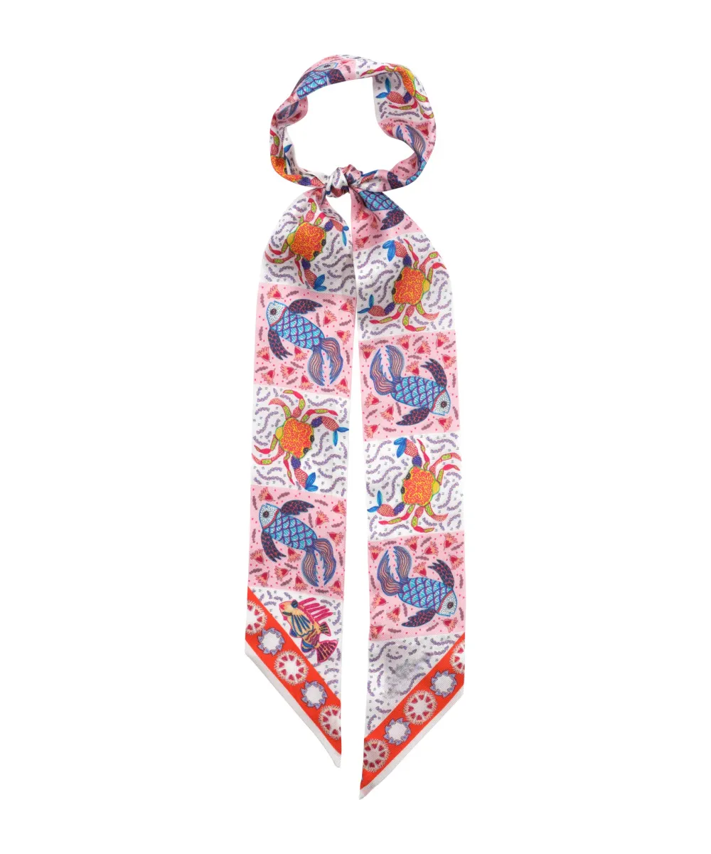 Versatile Styling Daily Silk Scarf
