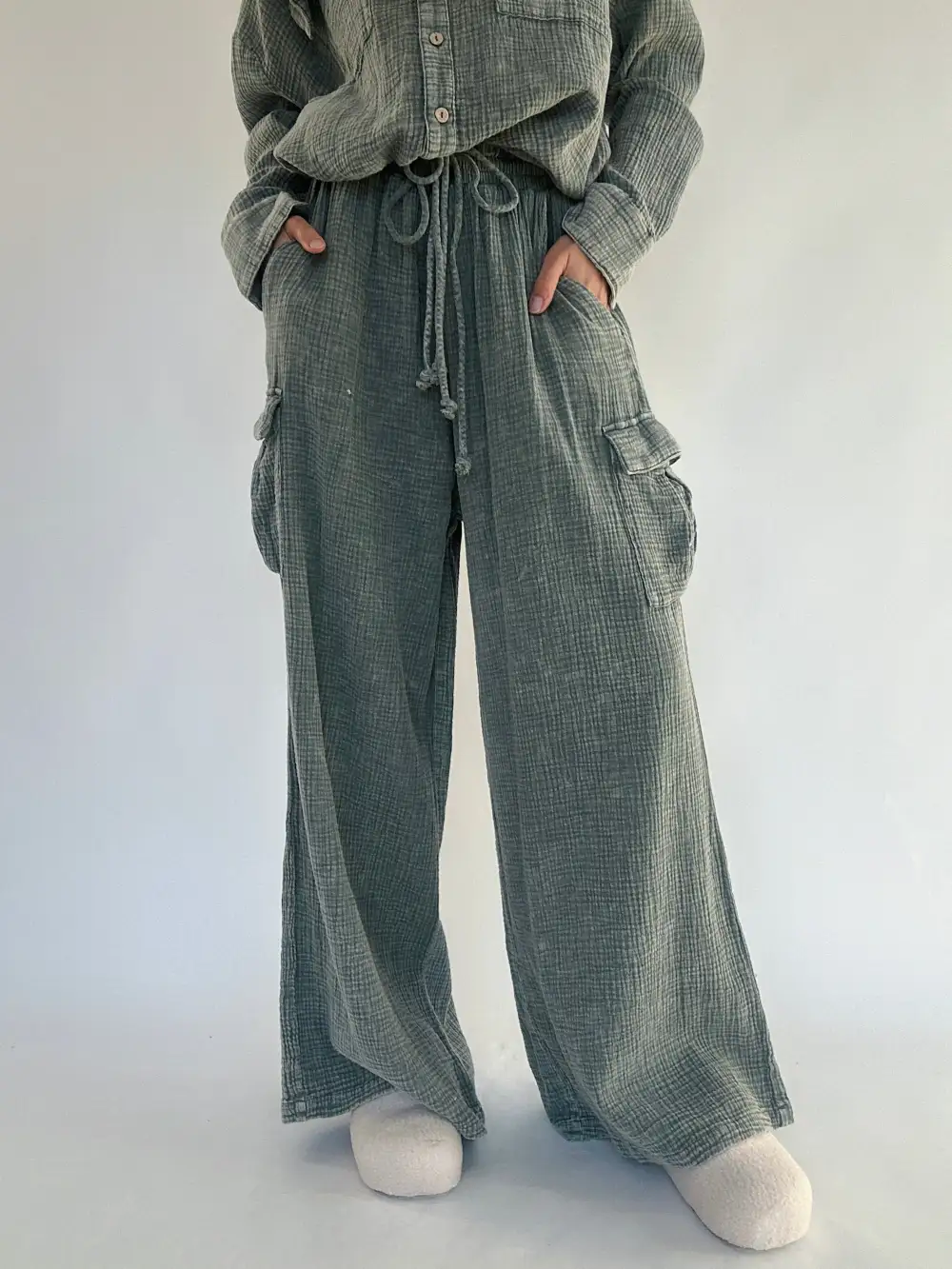 Relaxed Utility Cargo Pants