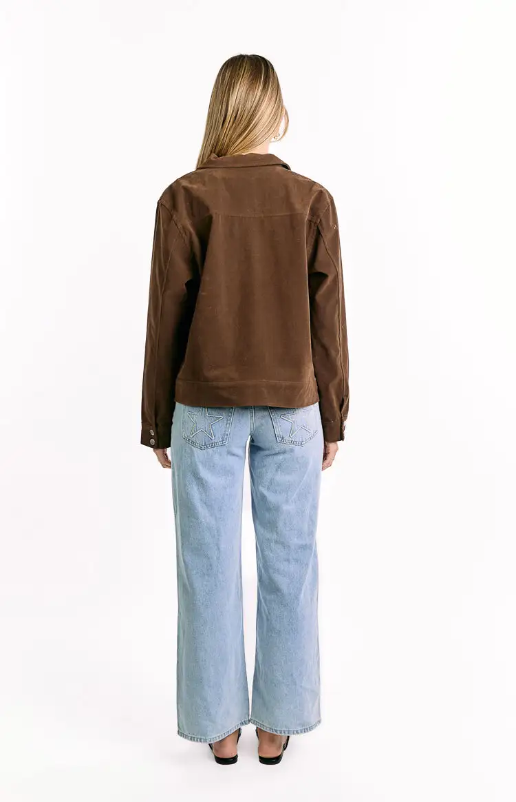Modern Suedette Coat