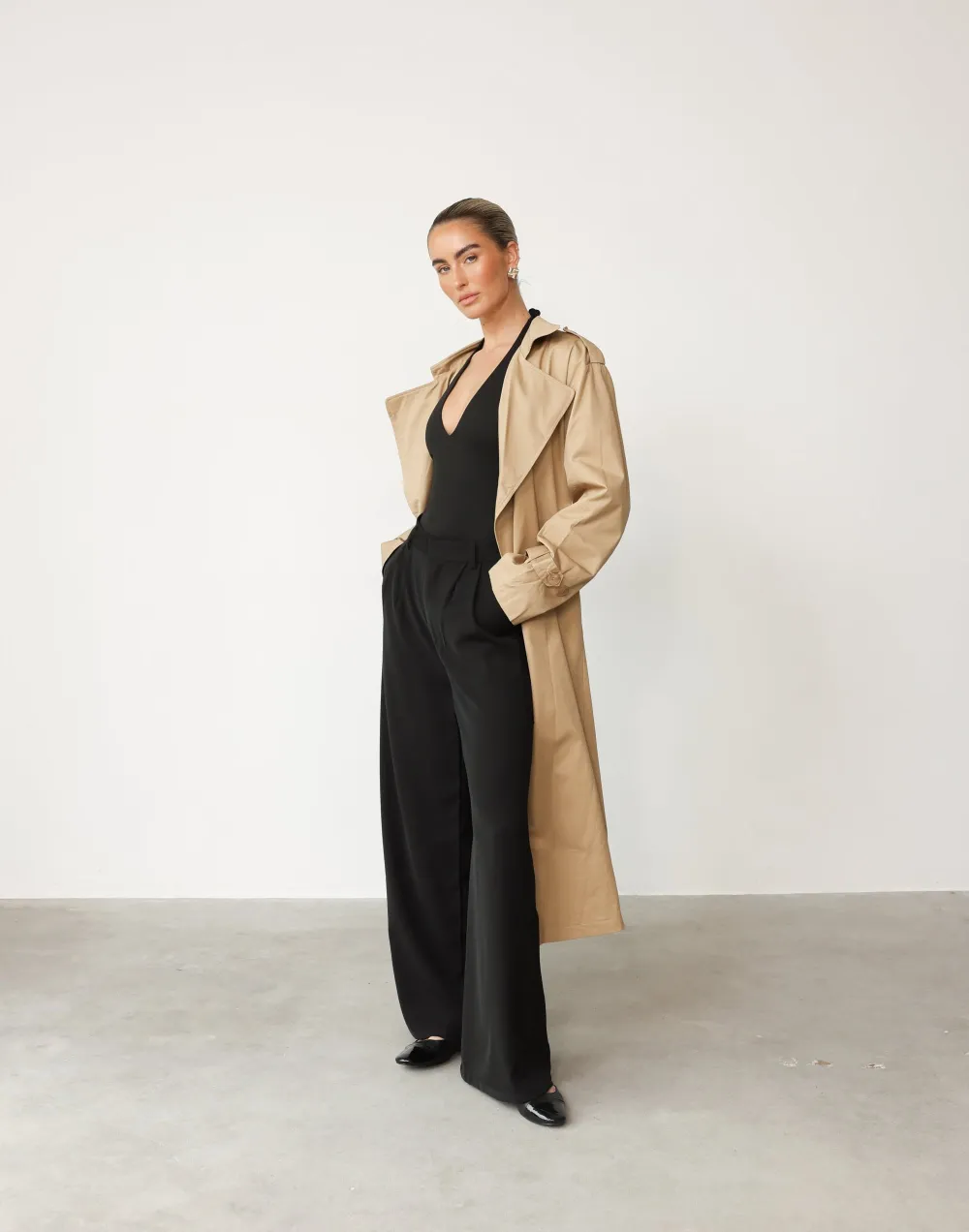 Dario Trench Coat (Camel)