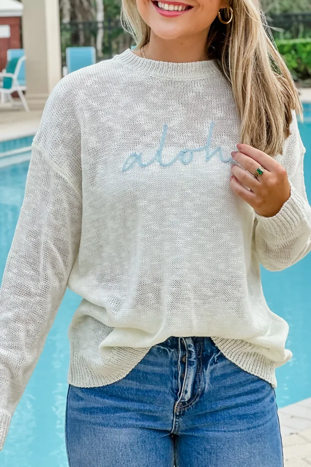 Thin Crew Neck Sweater