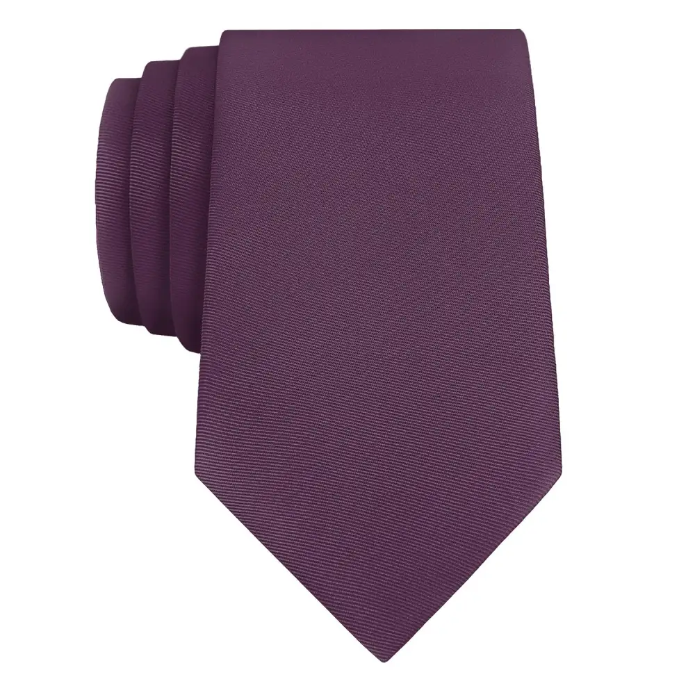 Refined Solid Statement Necktie