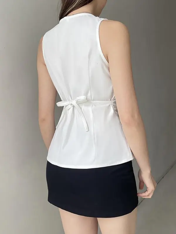 Classic V-Neck Slim-Fit Tank Top