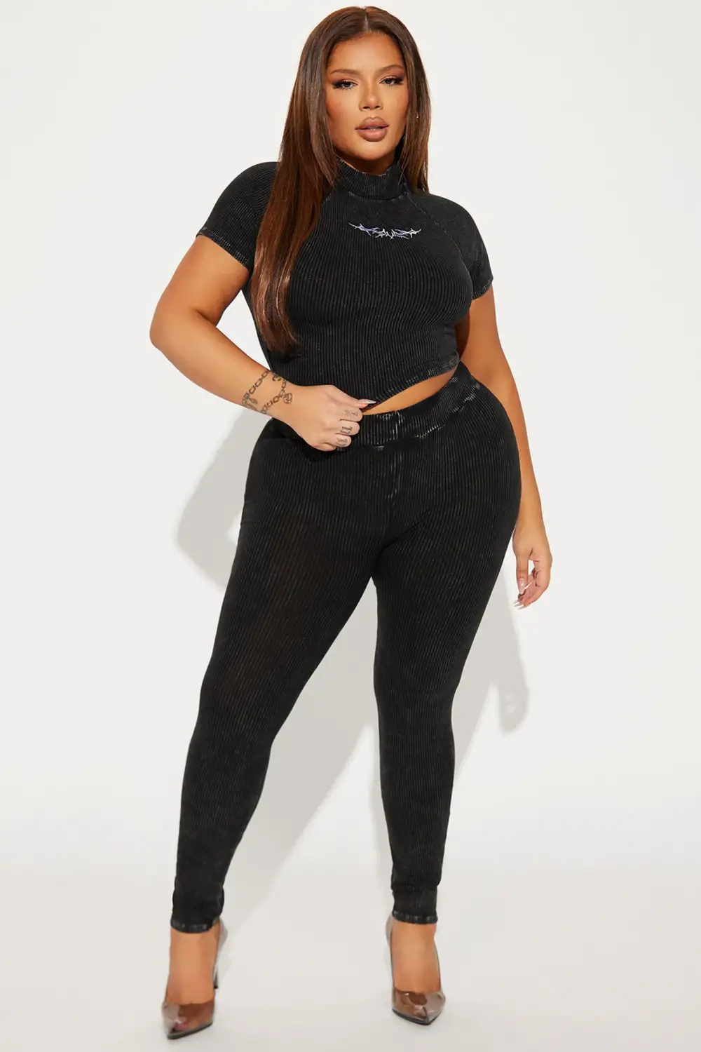 Dare Moment Legging Set - Black