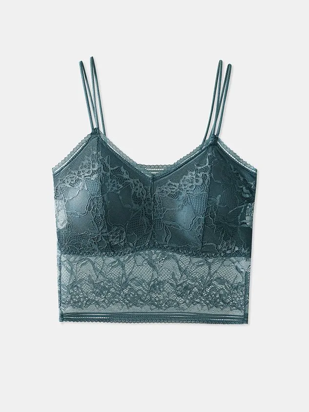 Breathable Sexy Lace High Elasticity Camisole Bra & Bralette