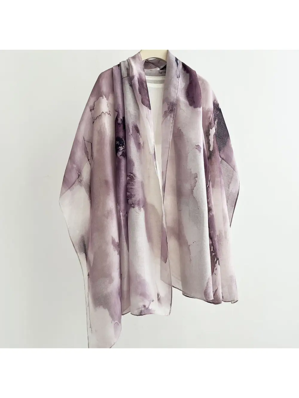 Abstract Print Summer Wrap Scarf