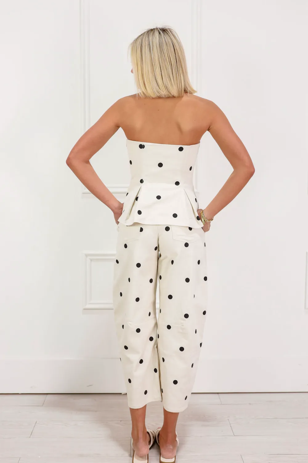 Easy Dot Pants Set