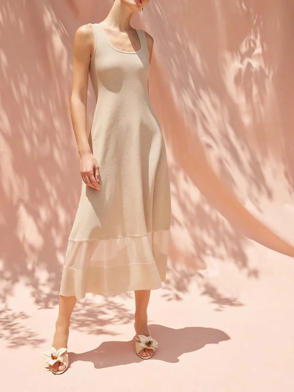 Sleeveless Long Dress