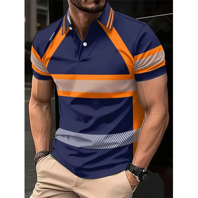Men's Printed Polo