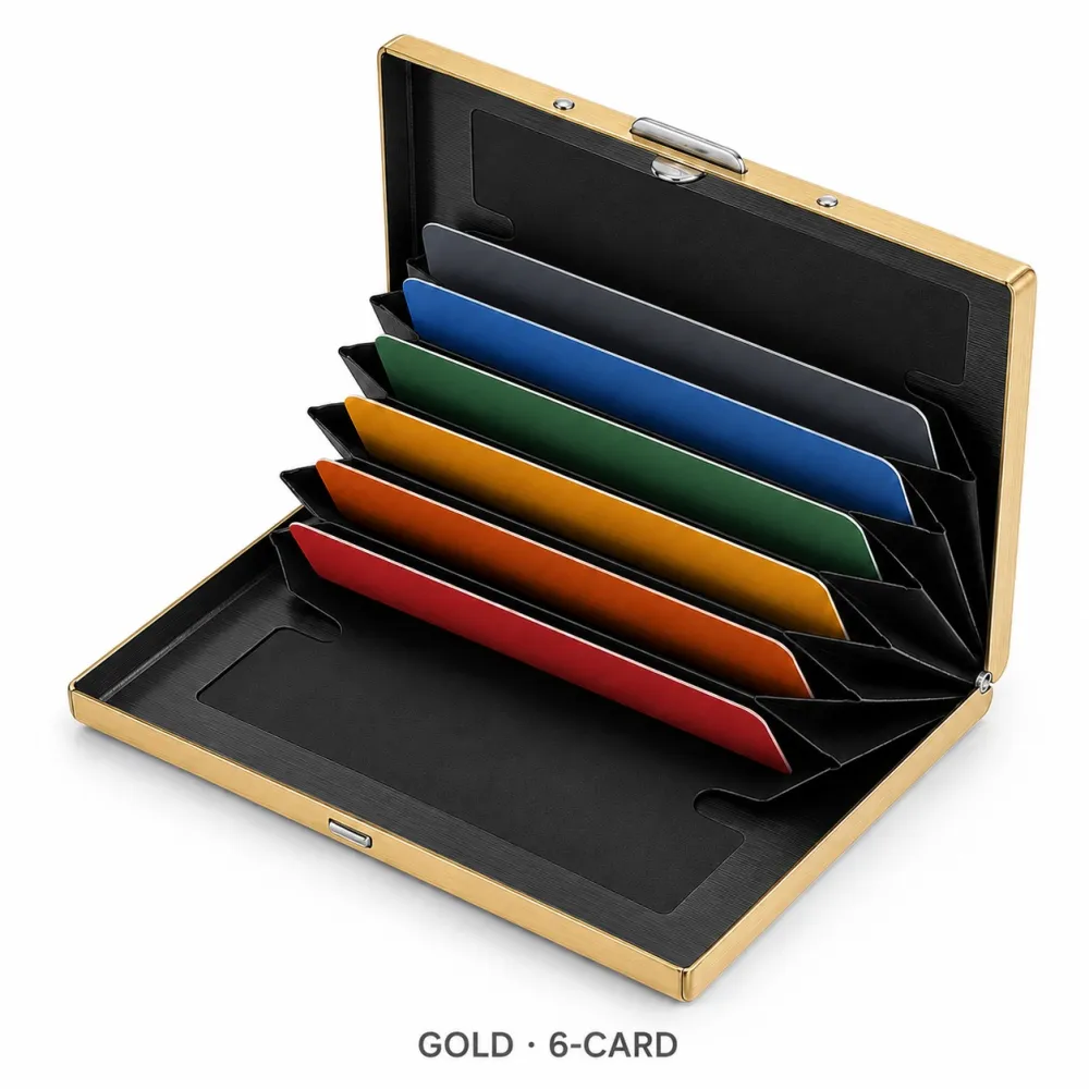 RFID Blocking Metal Card Holder