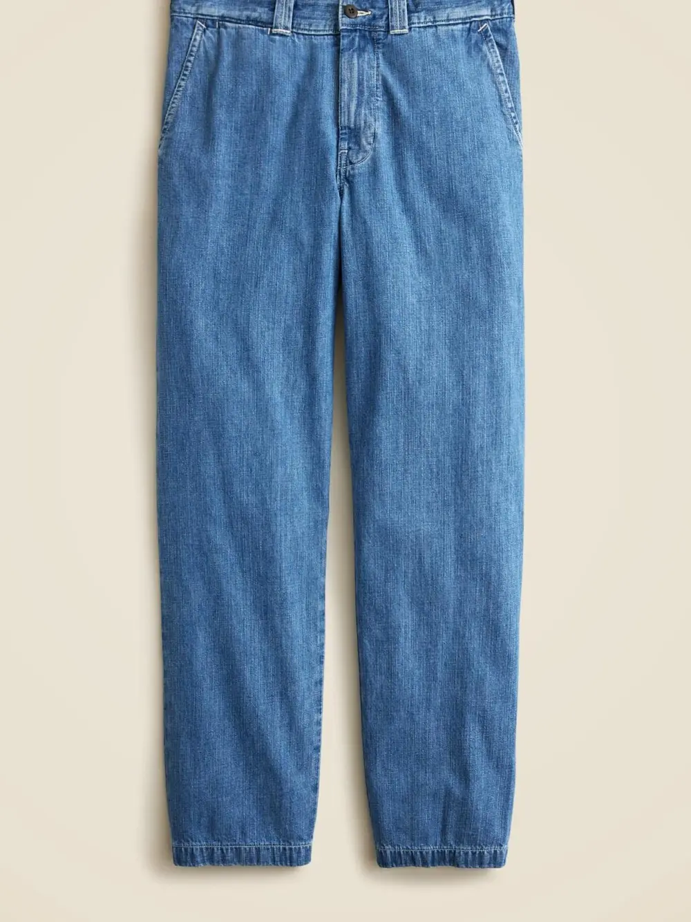 Light Blue Relaxed Fit Men's Jeans