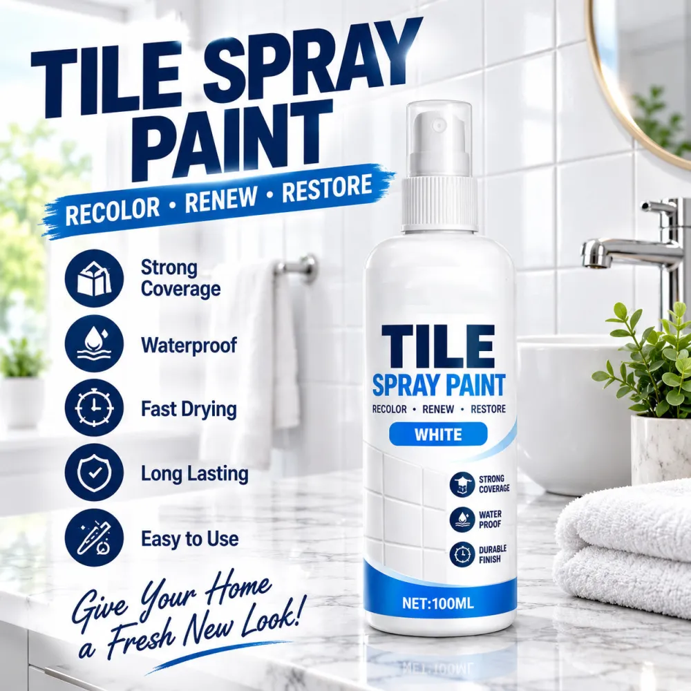 Tile Renewal Spray Paint | 100ml 3 Colors