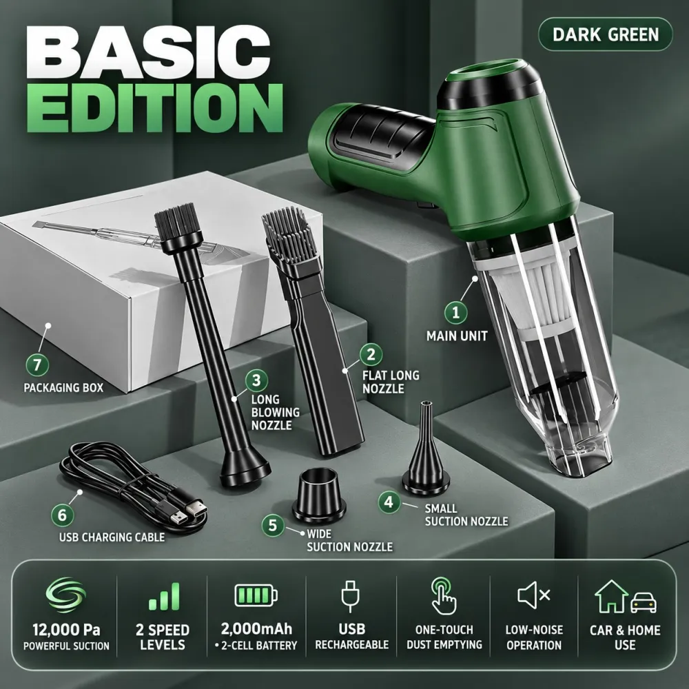 Professional Car Vacuum Cleaner