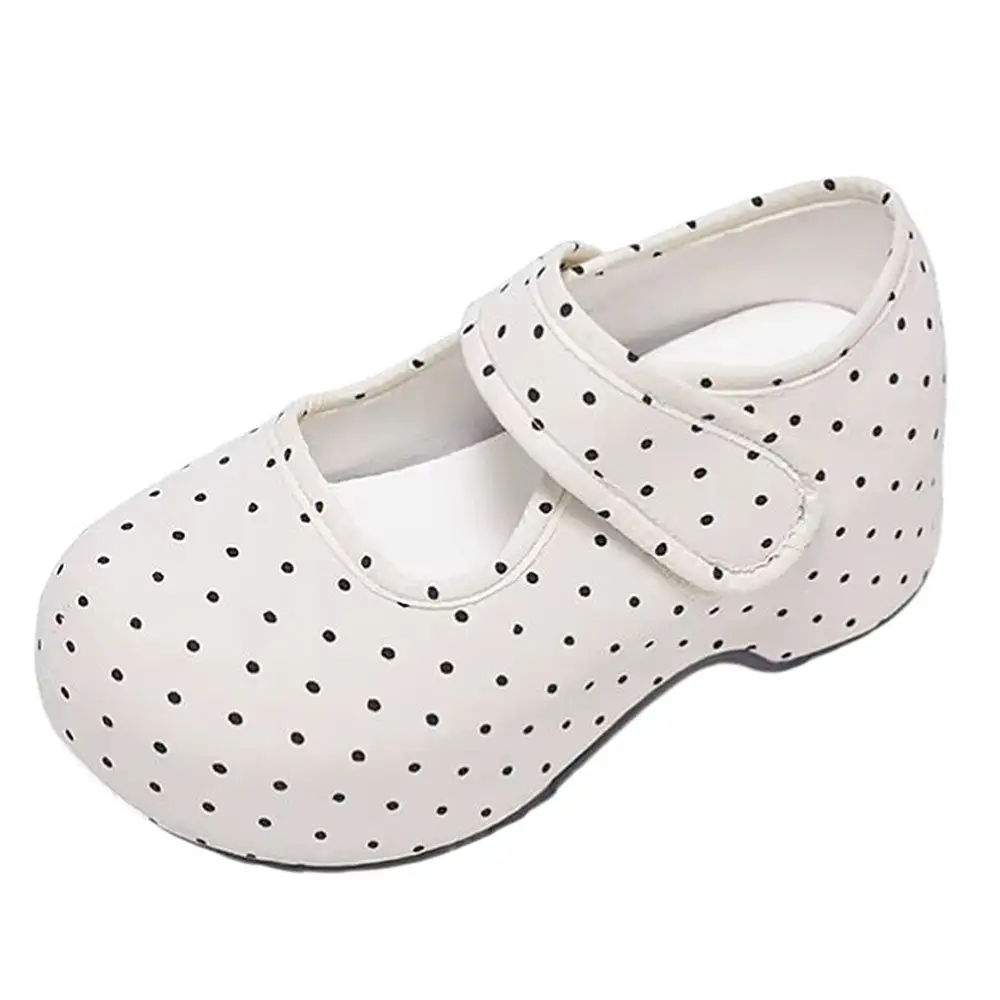Dollcore Polka Dot Mary Jane Platforms