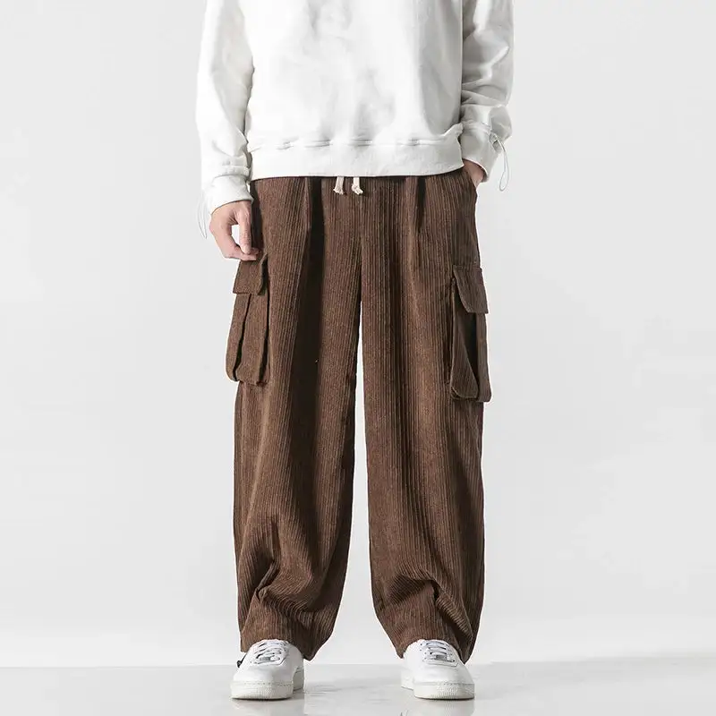 Men's Relaxed Corduroy Cargo Pants