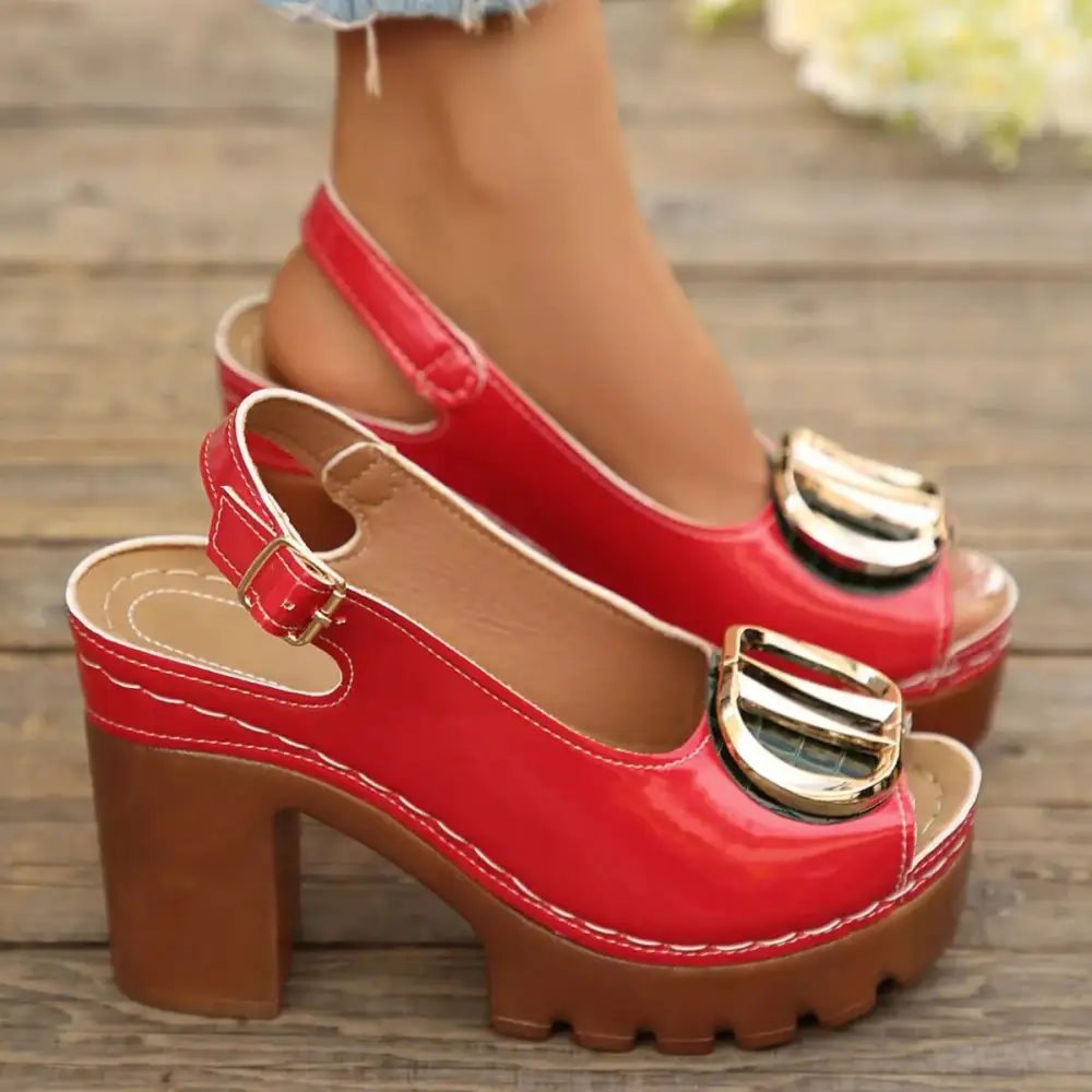 Heels Block Heel Sandals