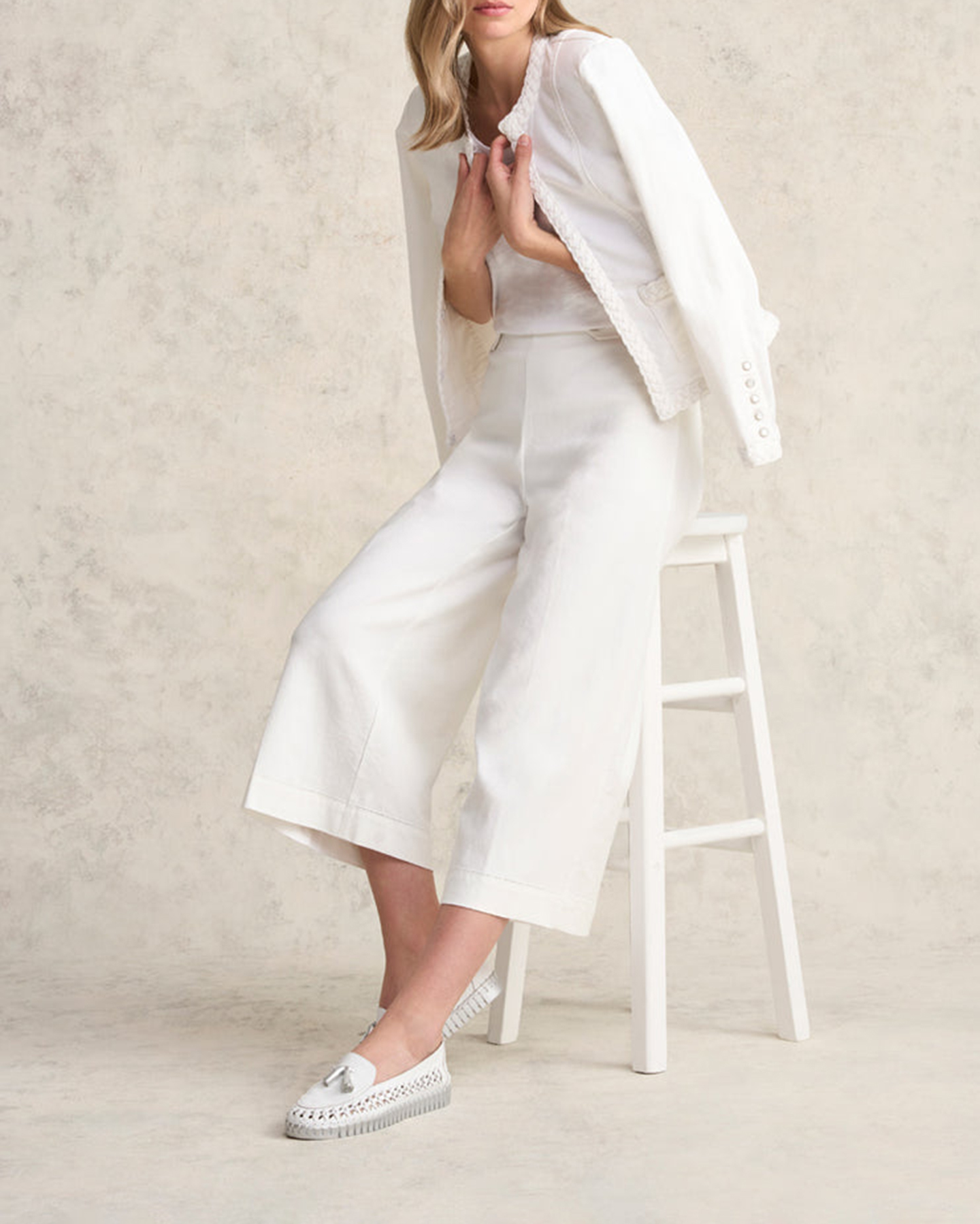 Casual Style Linen Pants