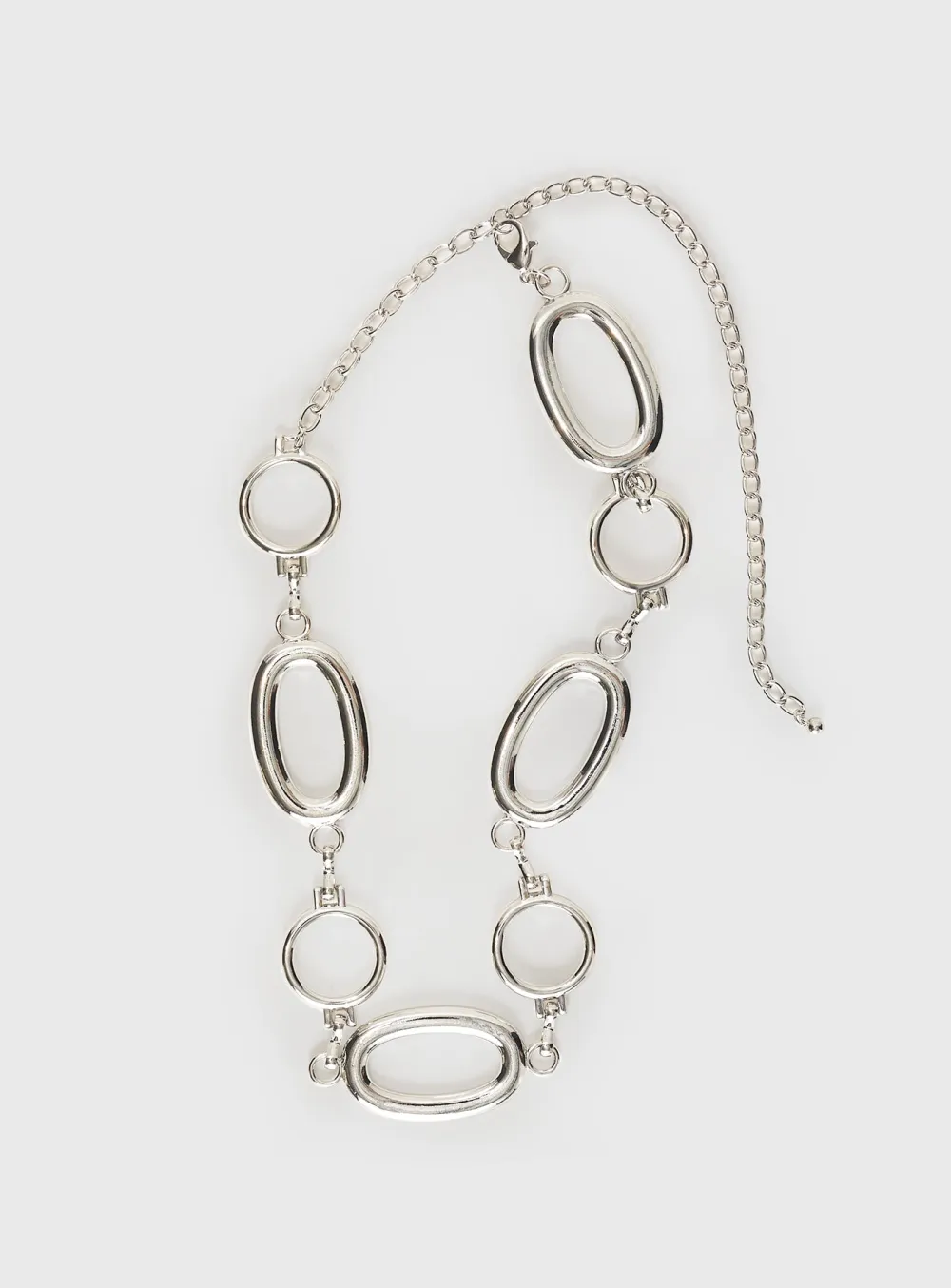 Trendy Oval Link Waist Jewelry