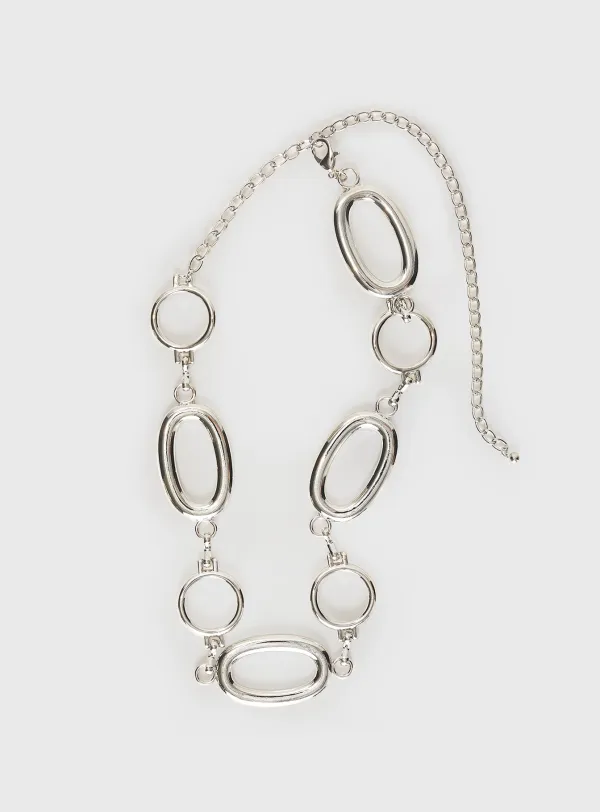 Trendy Oval Link Waist Jewelry