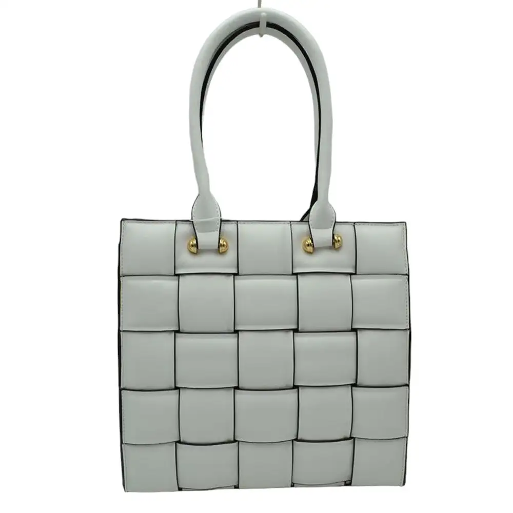 Faux Leather Tote Bag