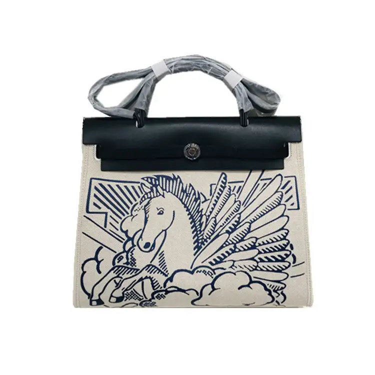 Inspired Canvas Bag Pegasus Graffiti Retro Street
