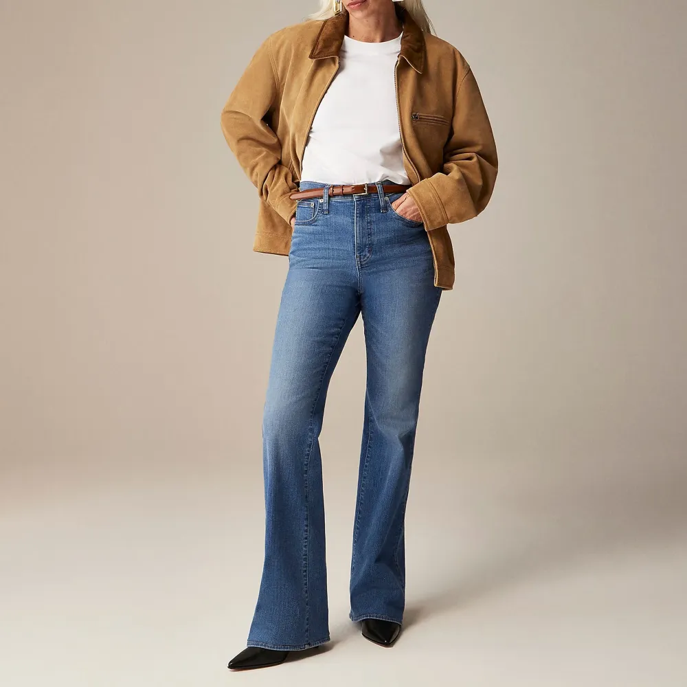 High-Rise Super-Stretch Bootcut Jeans