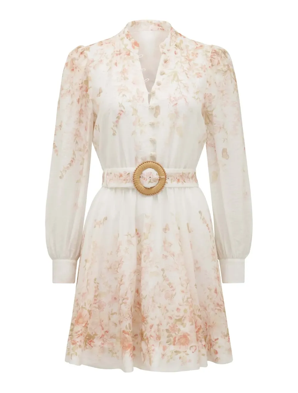 Petite Printed Mini Dress