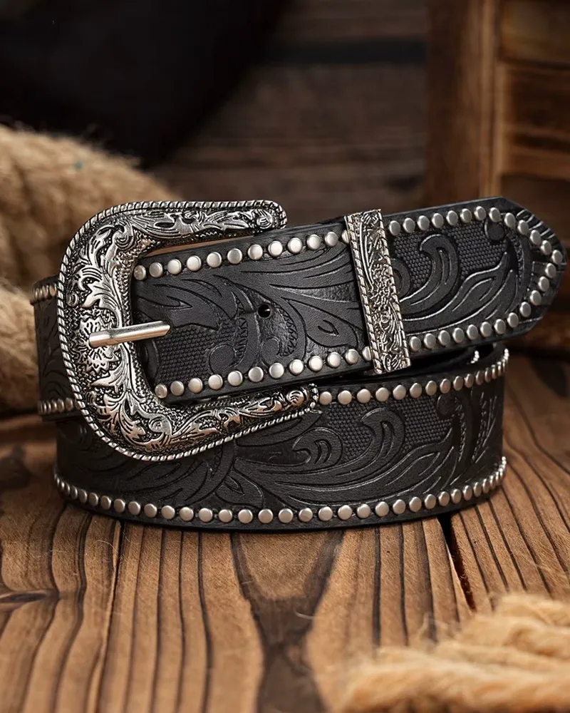 Casual Western Buckle Women's Belt