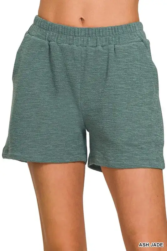 Everyday Cotton Slub Short Pants Shorts