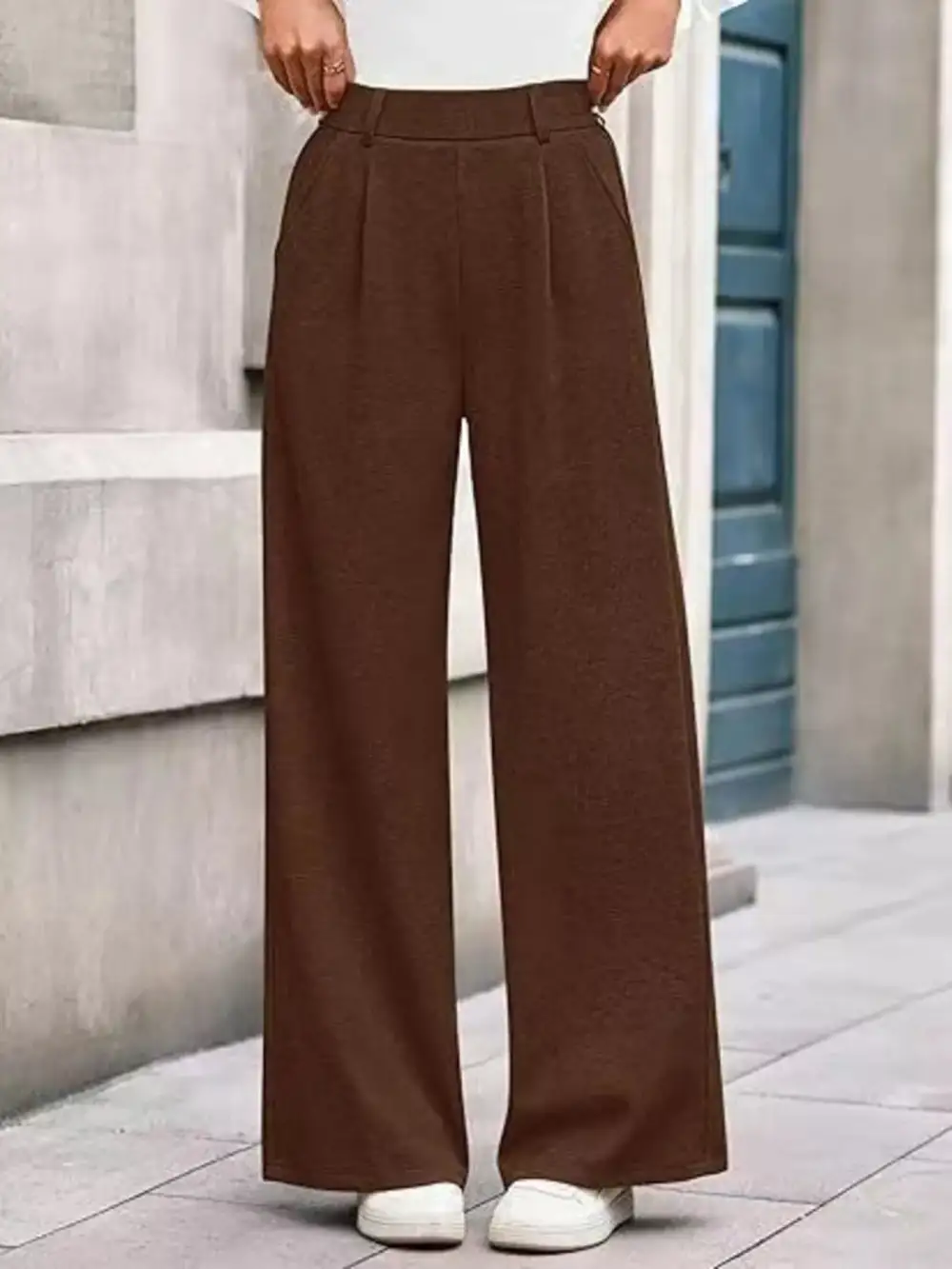 Easygoing Wide Leg Pants