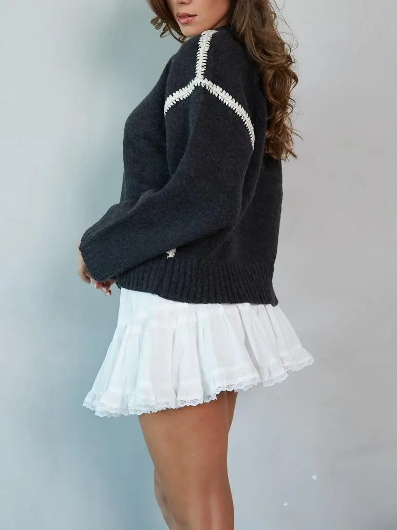 Oversized Knit Sweater