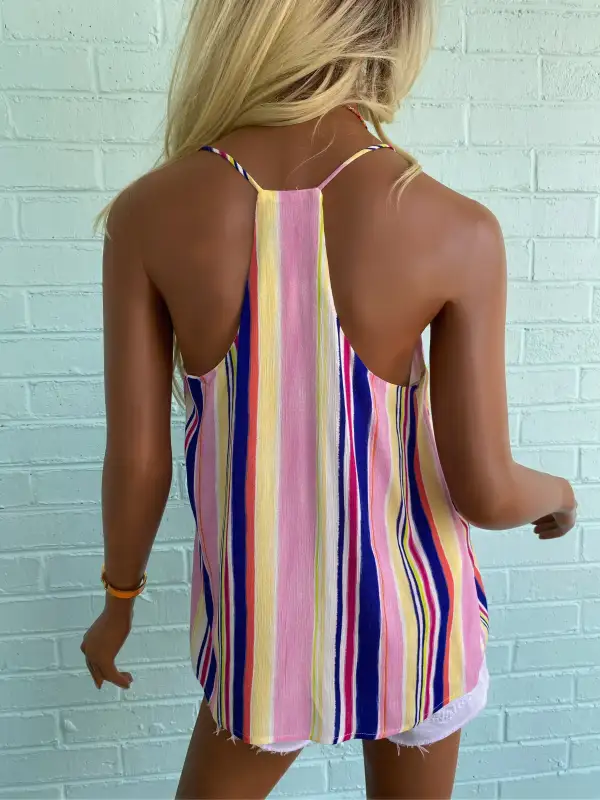 Striped Everyday Tank Top