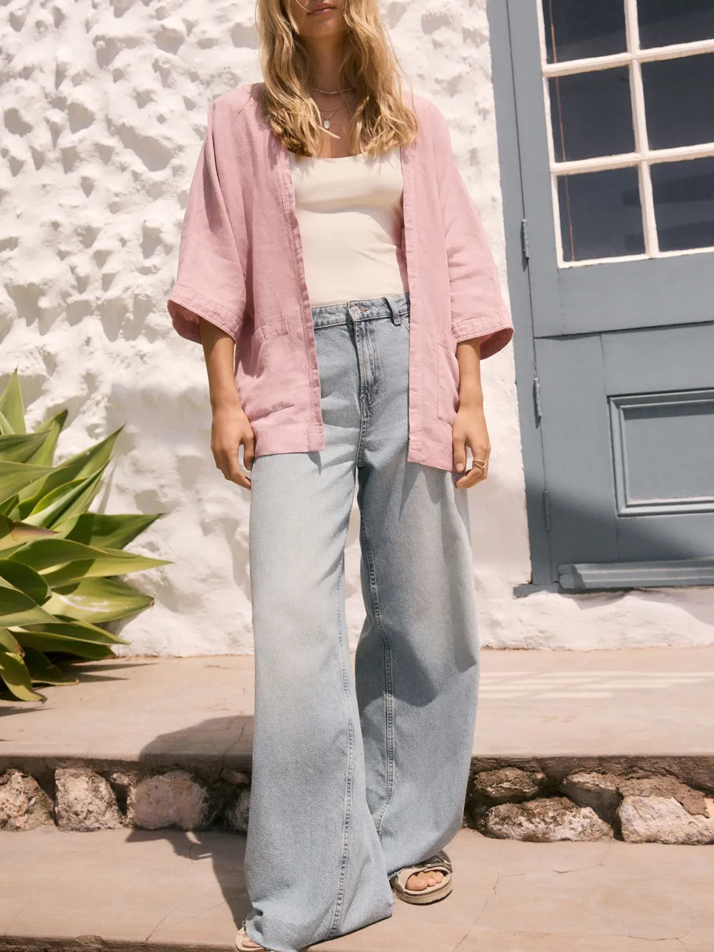 Linen Jacket And Coat
