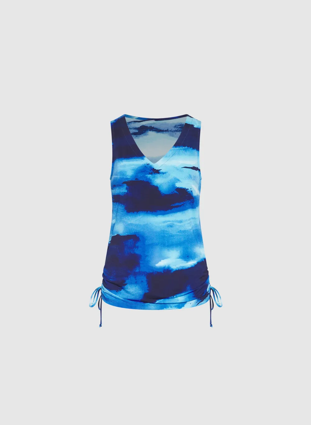 Tie-Dye Ombre Vest