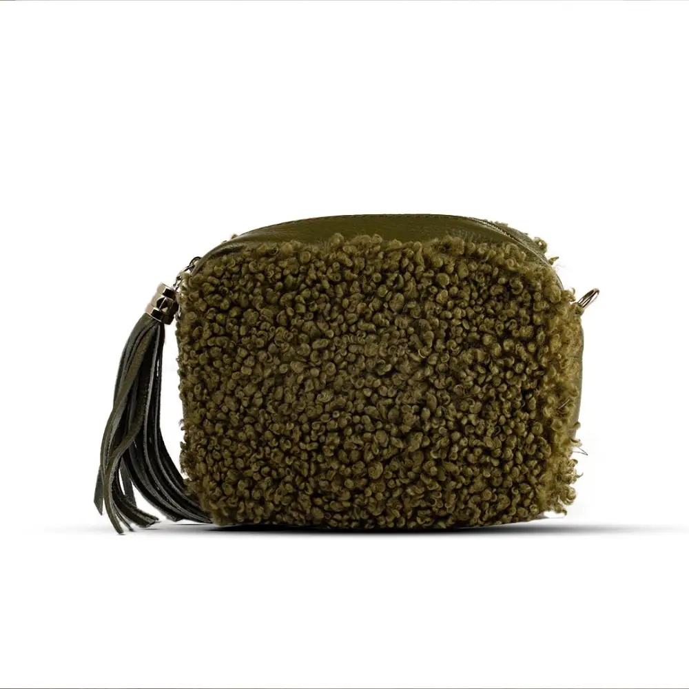 Classic Handheld Fur Handbag