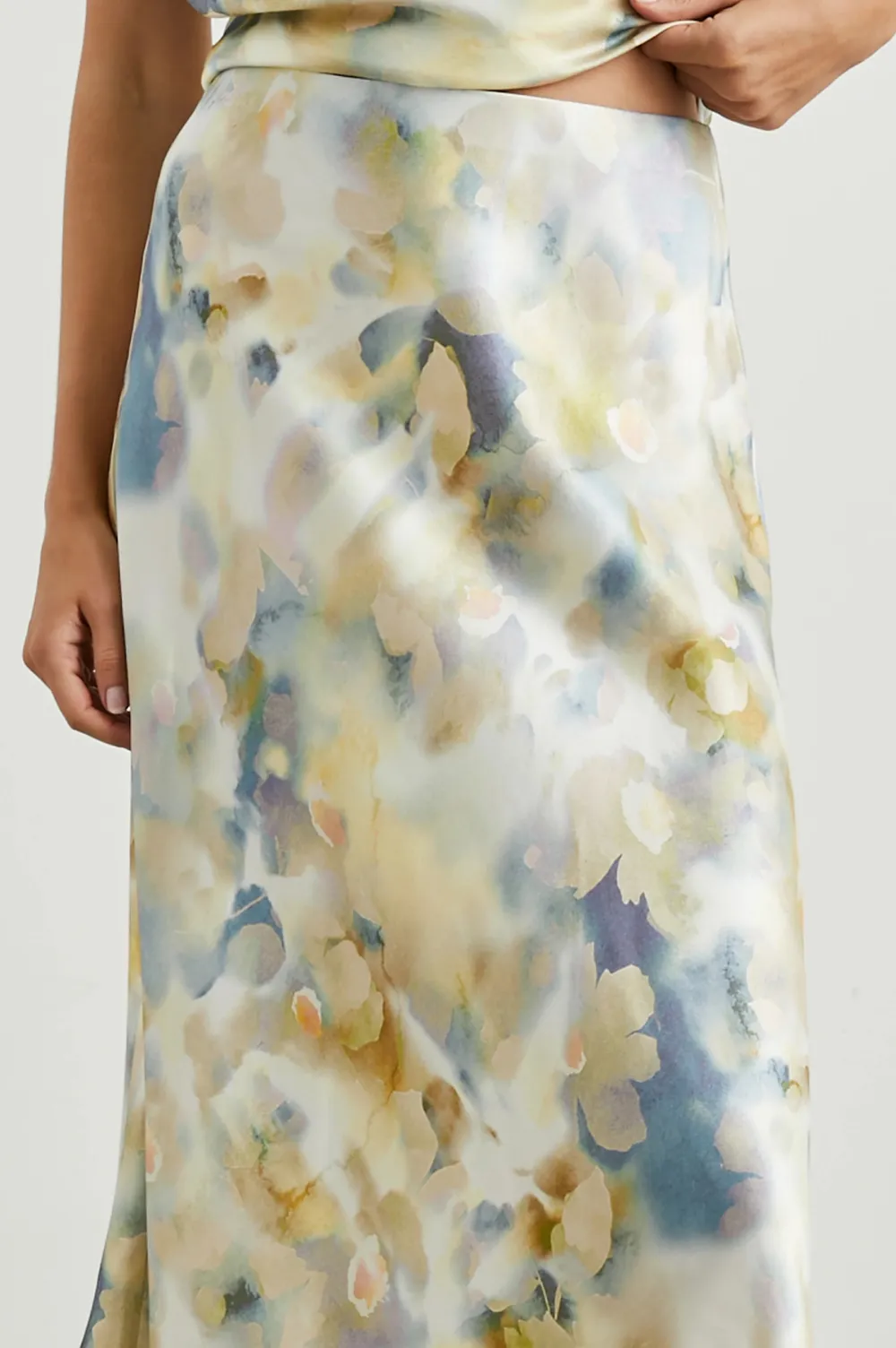 Art Print Women's Long A-Line Skirt
