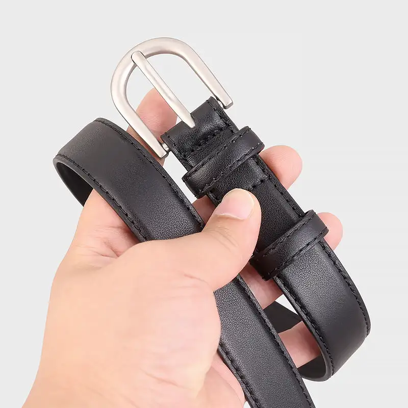Fresh Leather Belt with Buckle