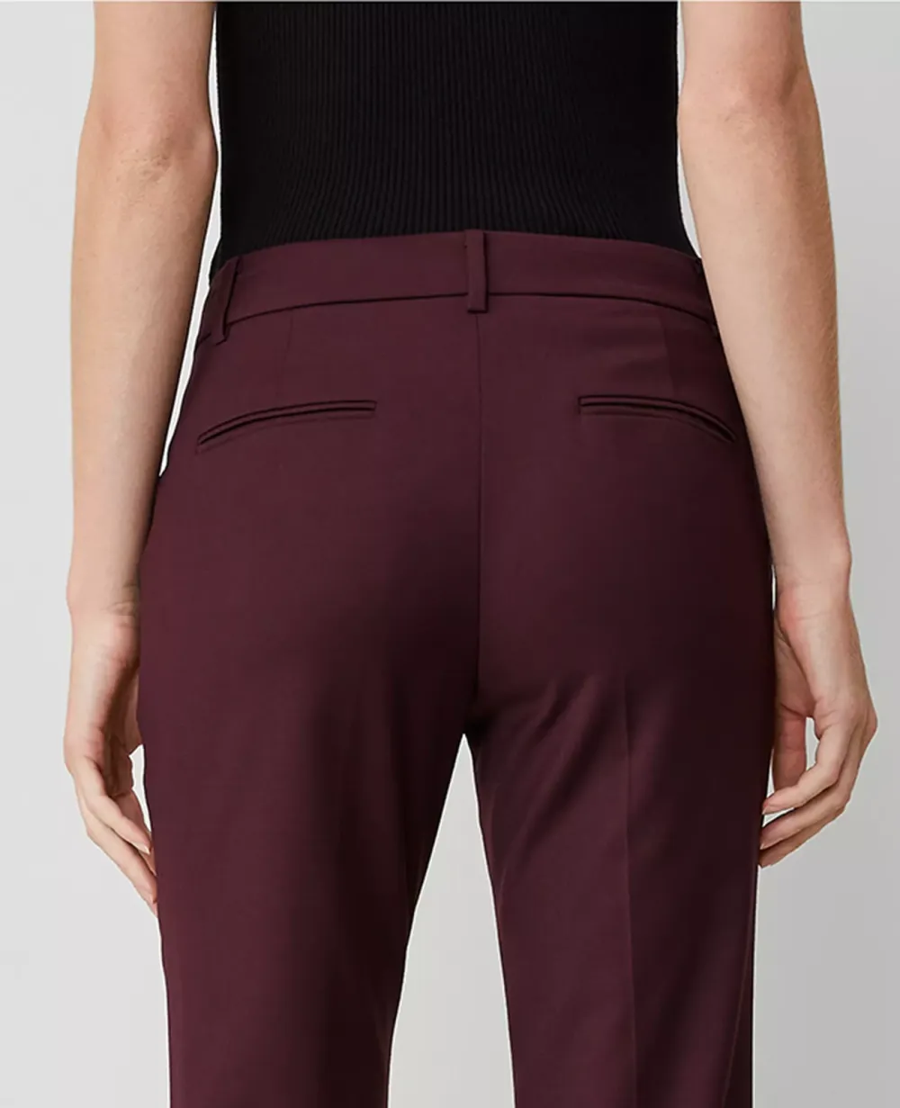 The Straight Pant in Wool Blend Stretch