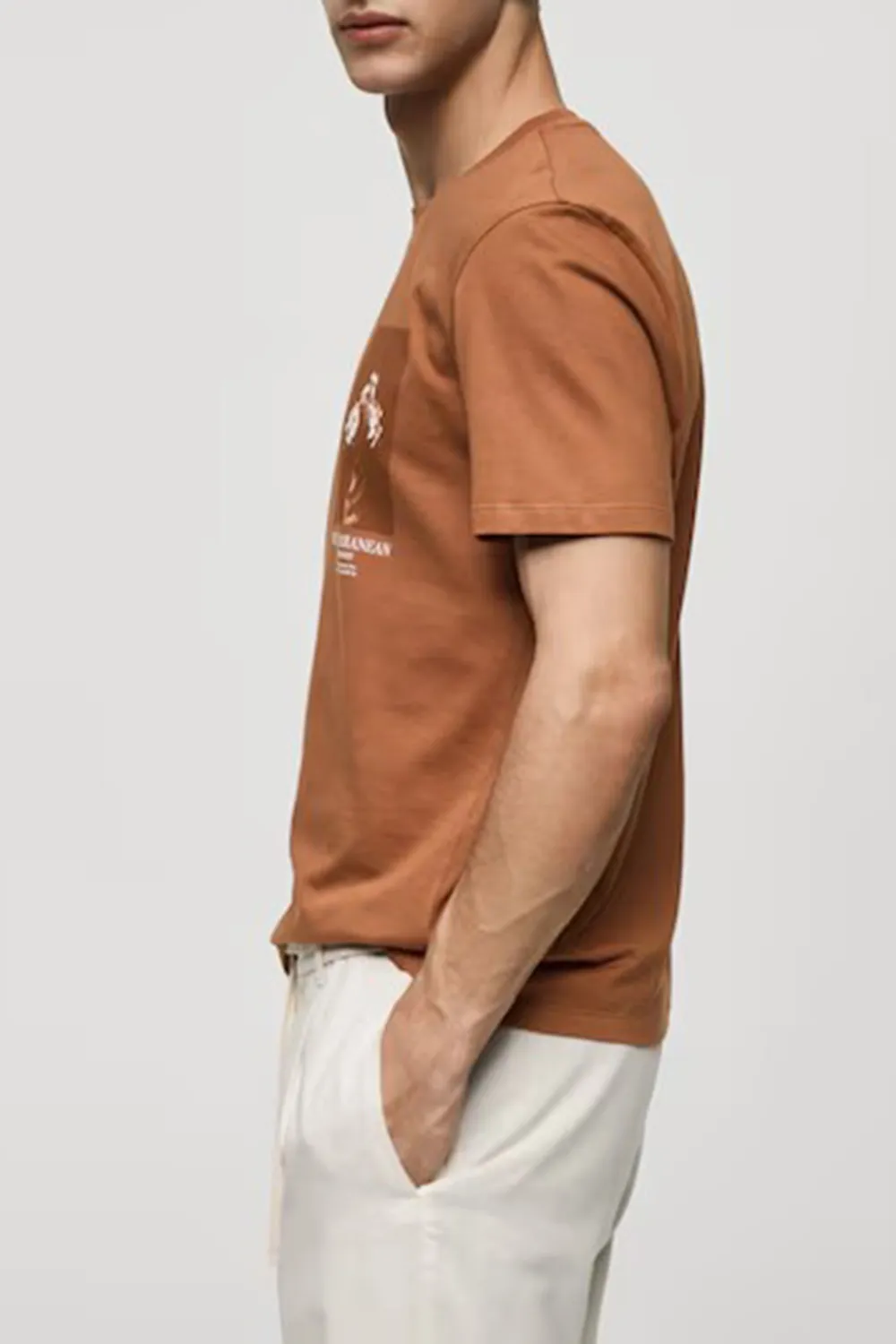 Slim-Fit 100% Printed Cotton T-Shirt