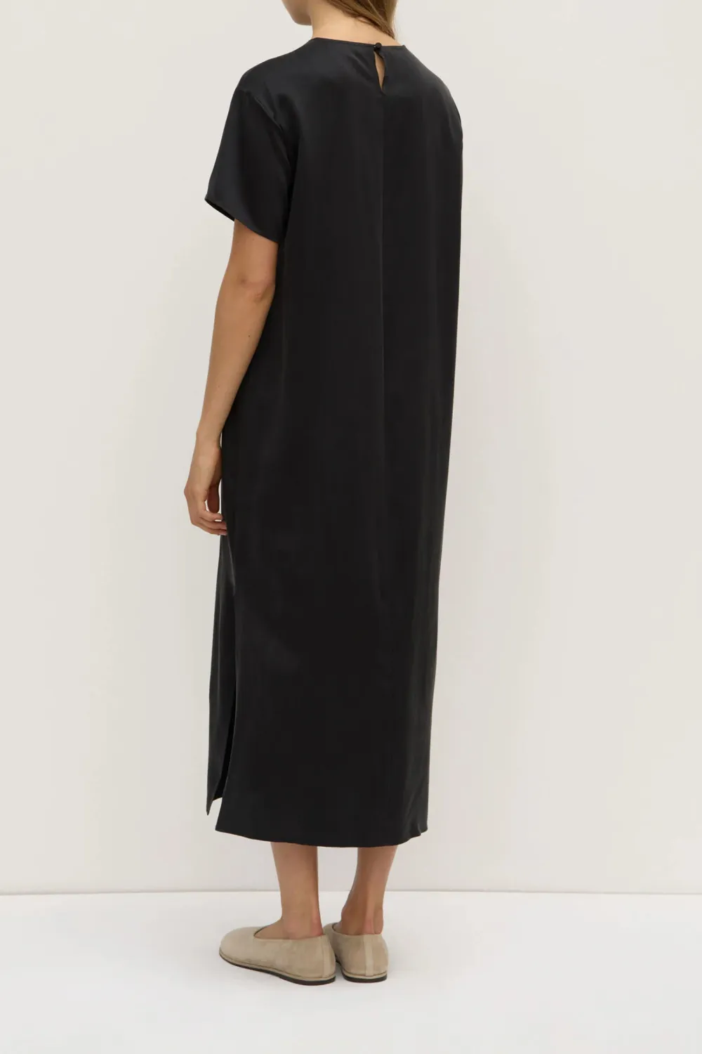 Silk T-Shirt Dress