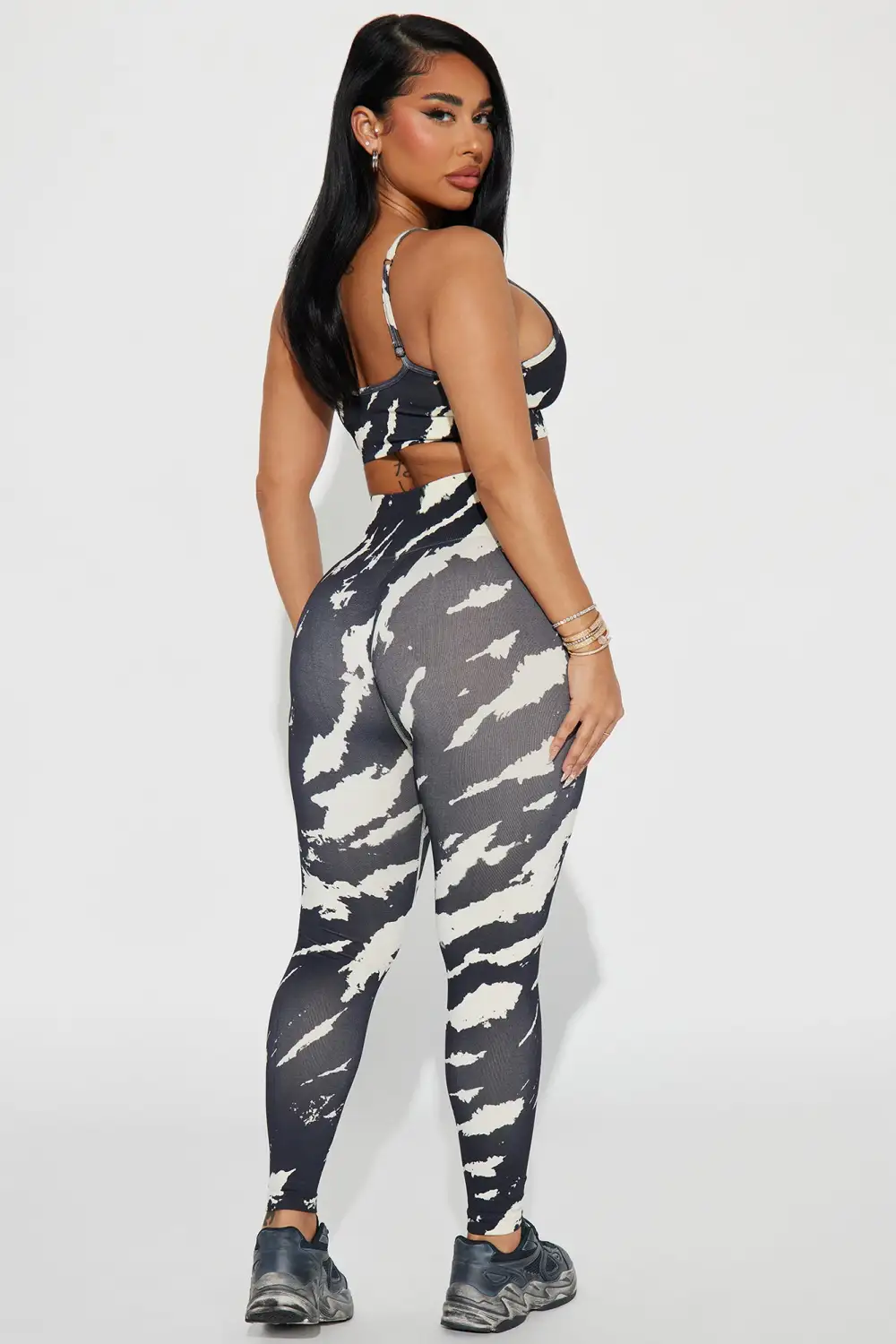 Hot Girl Active Set - Black/combo