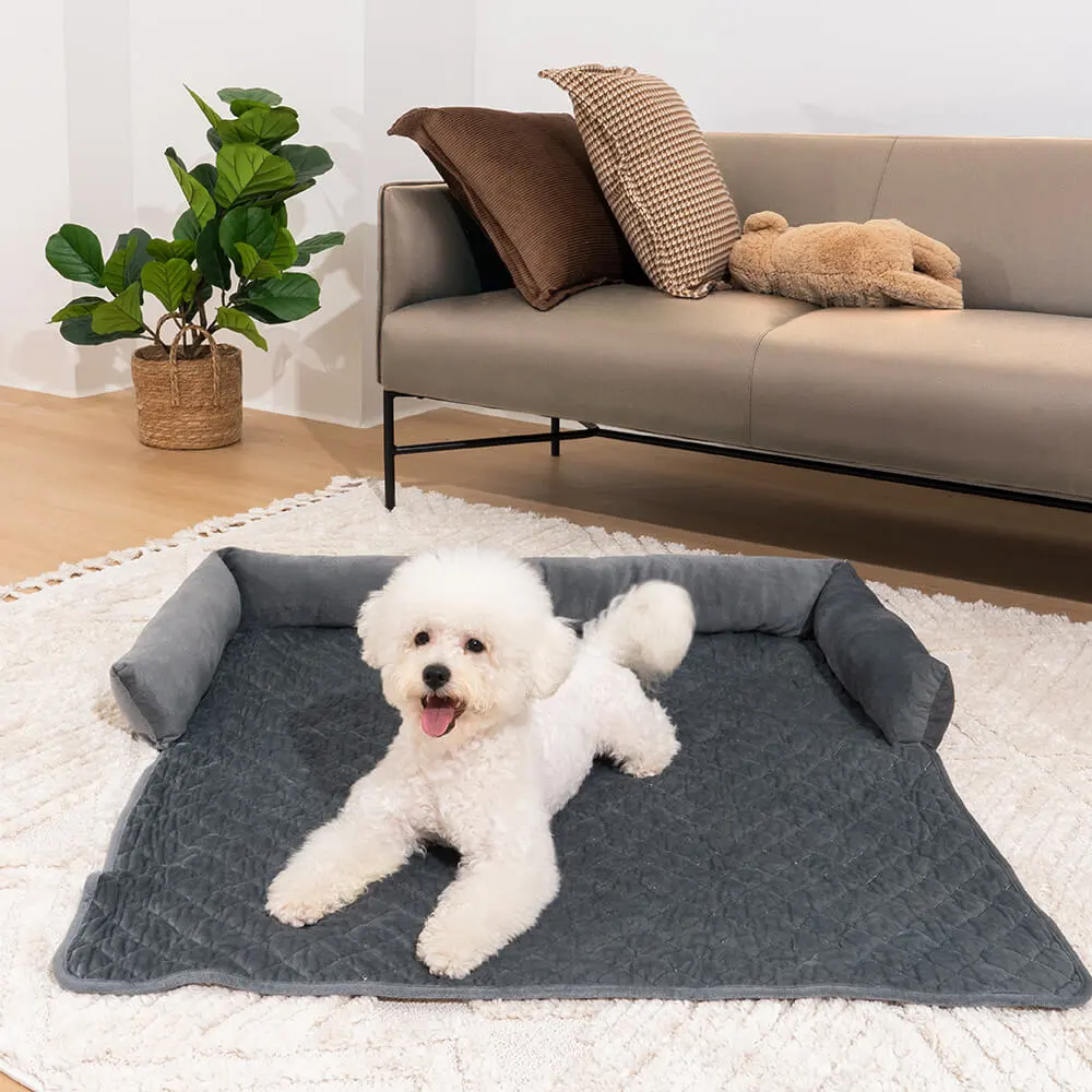 Waterproof Calming Furniture Protector Dog Bed Sofa Cover