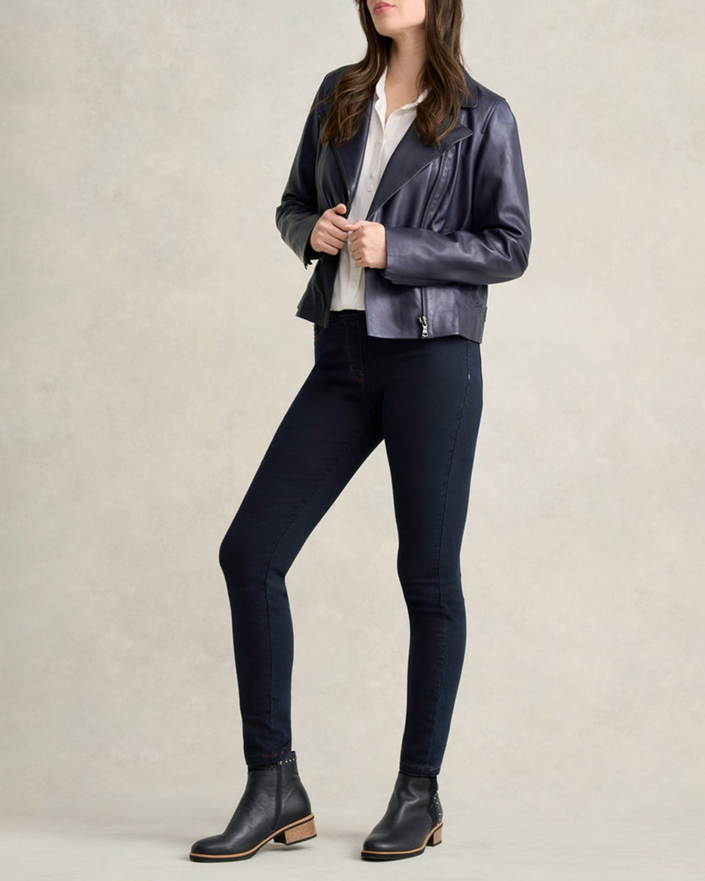 Leather Moto Jacket