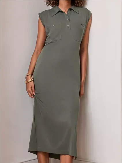 Polo Midi Dress