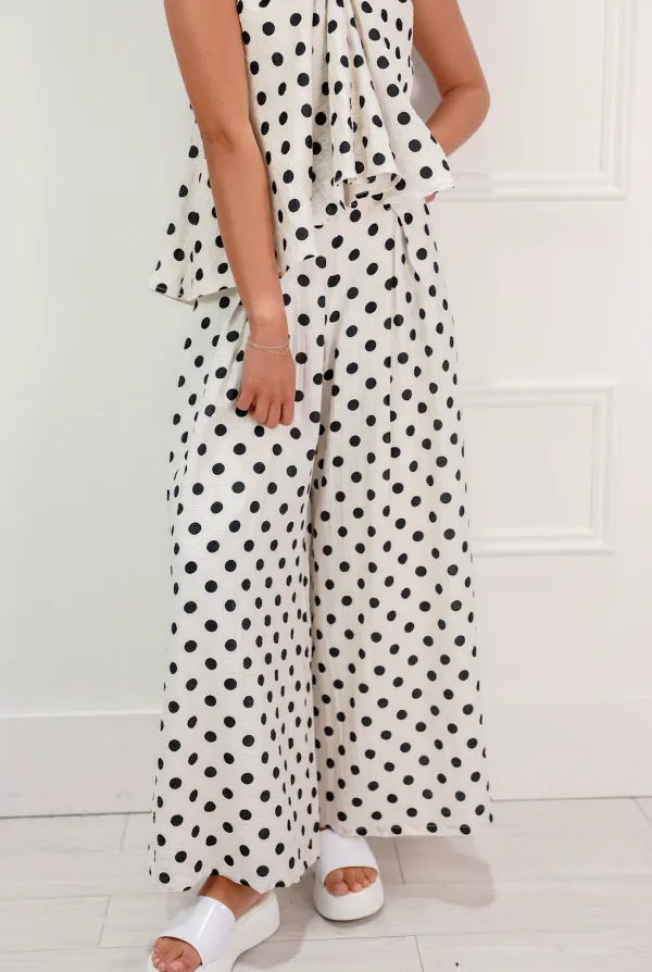 Signature Dot Pants Set