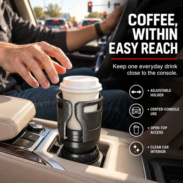 Center Console Car Cup Holder