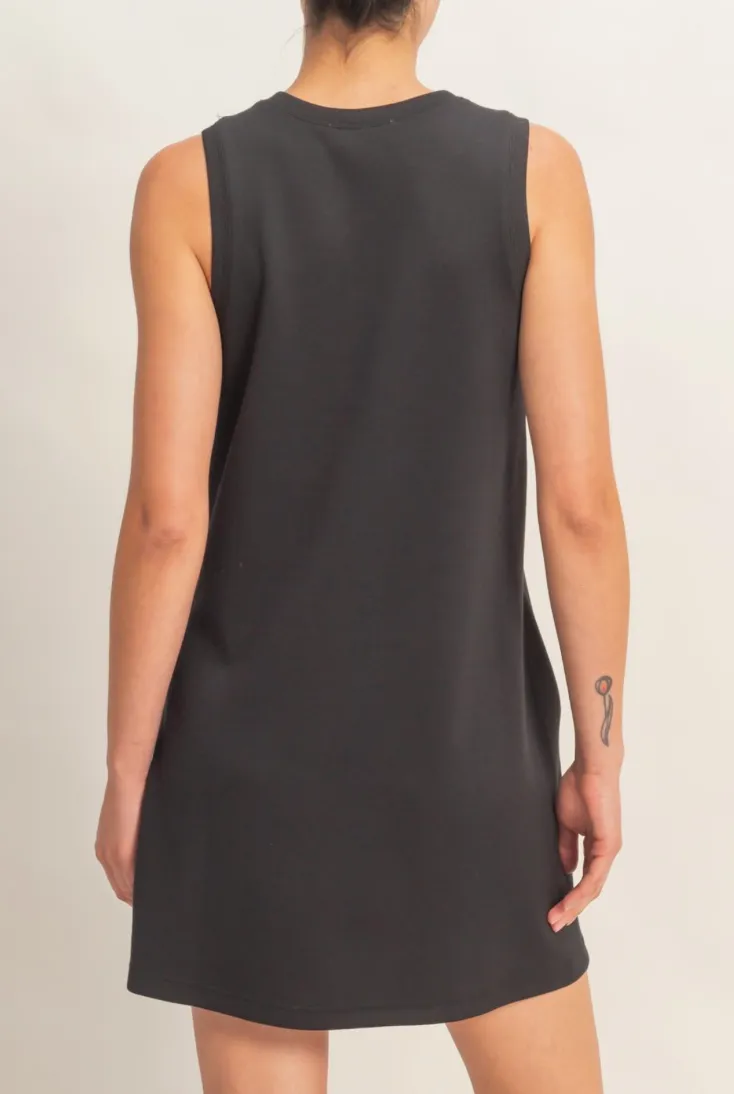 Sleeveless Easy Mini Dress