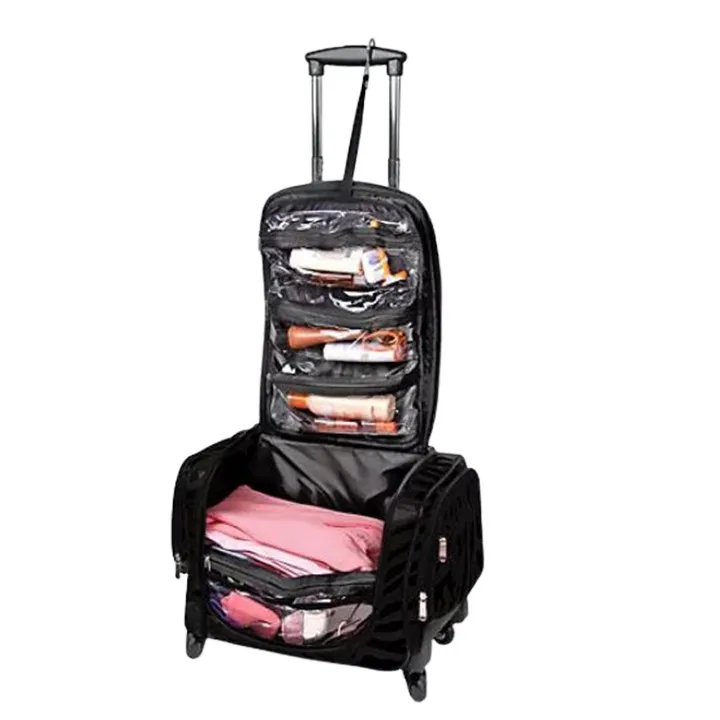 💝HSN-Last Day Buy 2 Save 35%💥Weekender Bag with Set of 2 Snap-In Toiletry Case