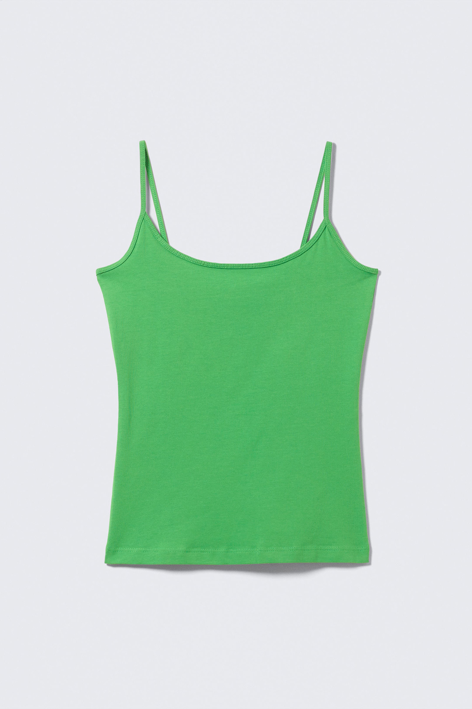 Scoop Neck Spaghetti Strap Cami