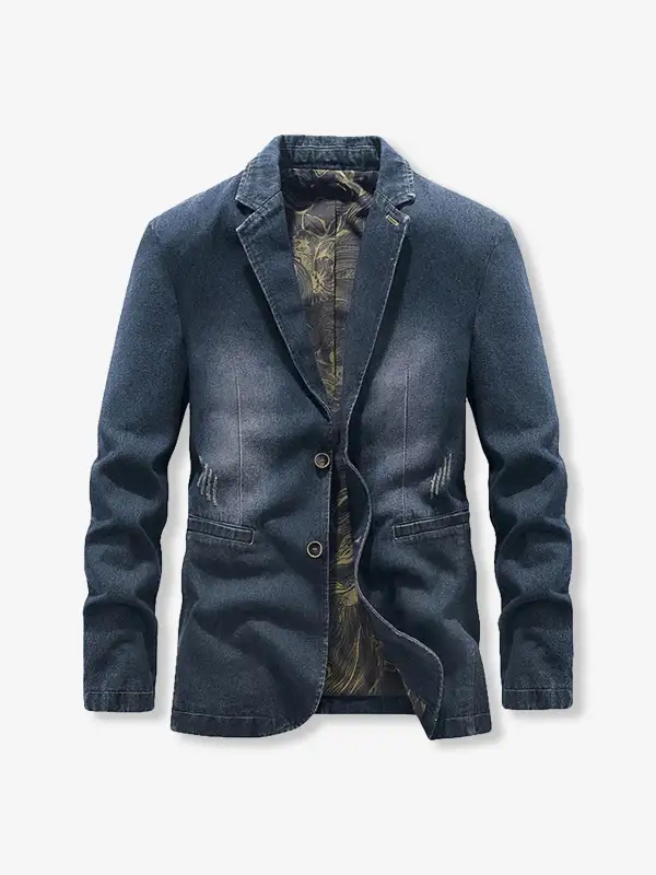 Men's Denim Tailored Jacket
